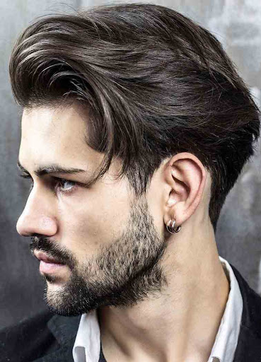 Long haircut for boys and men