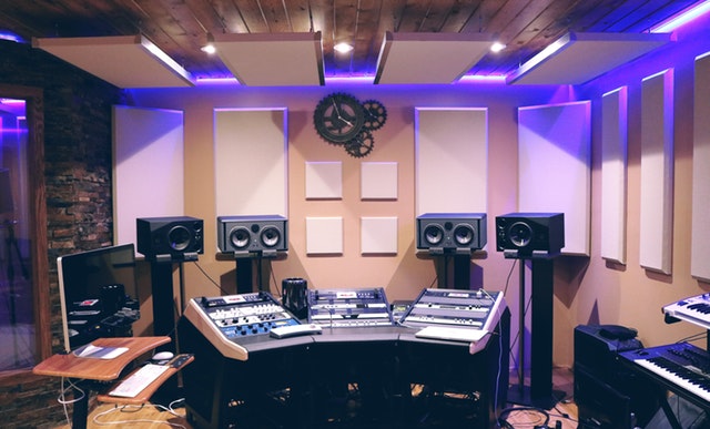 music recording studio