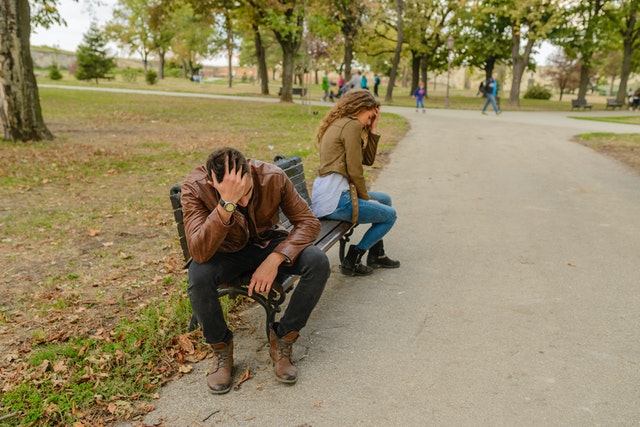 couple trying to move on