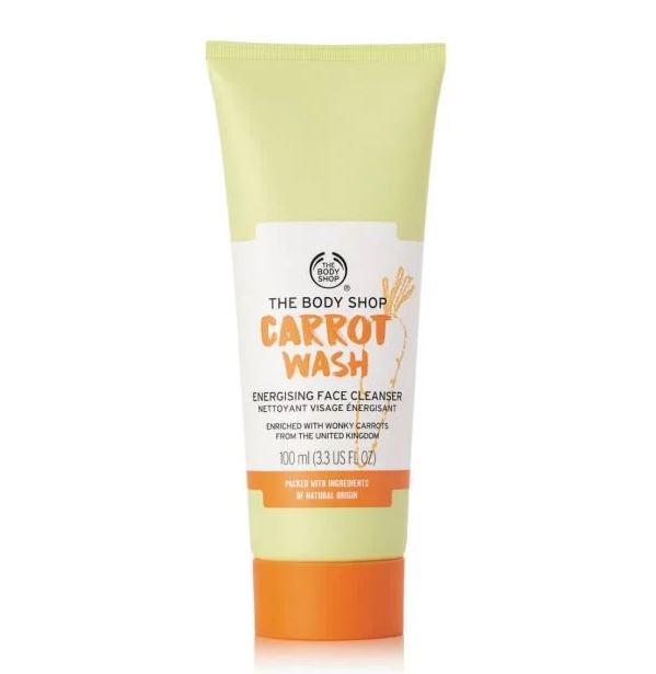 The Body Shop Carrot Wash Energizing Face Cleanser