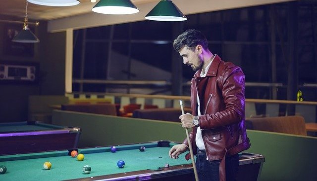 Guy Playing Billiard