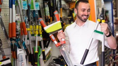 A man with Home Depot Tools