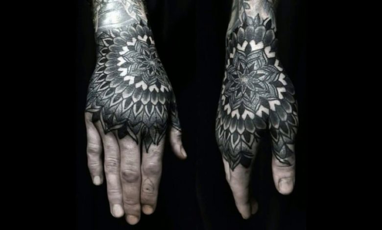 hand tattoos for men