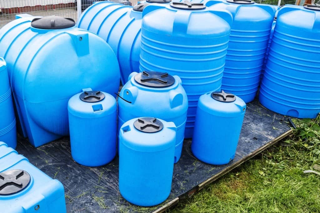 Emergency Water Supply tanks