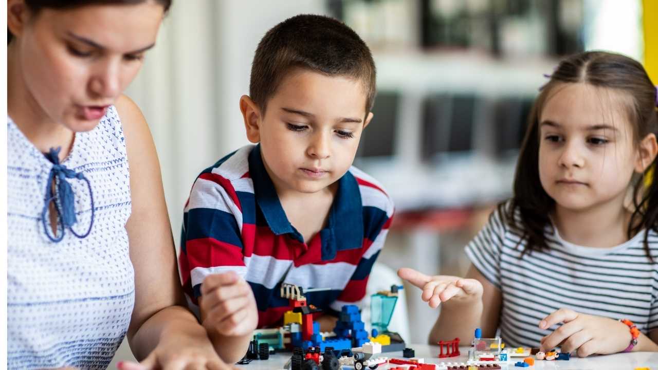 kids at Day care centre