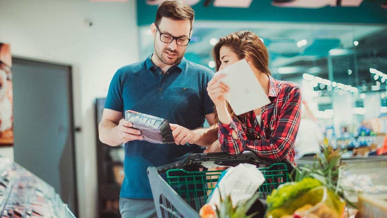 Grocery Shopping couple