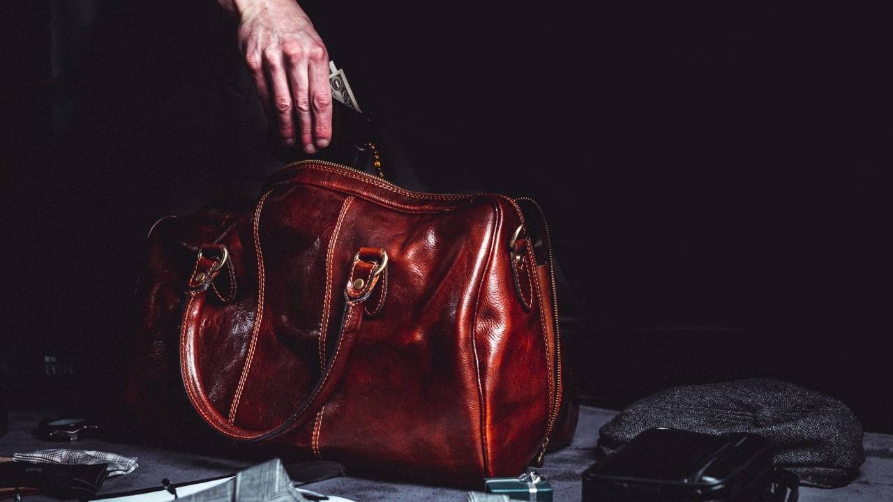 leather travel bags for men