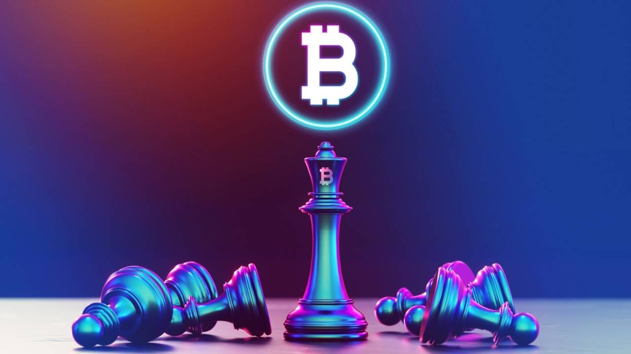 BItcoin chess concept