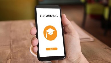 E-learning on phone