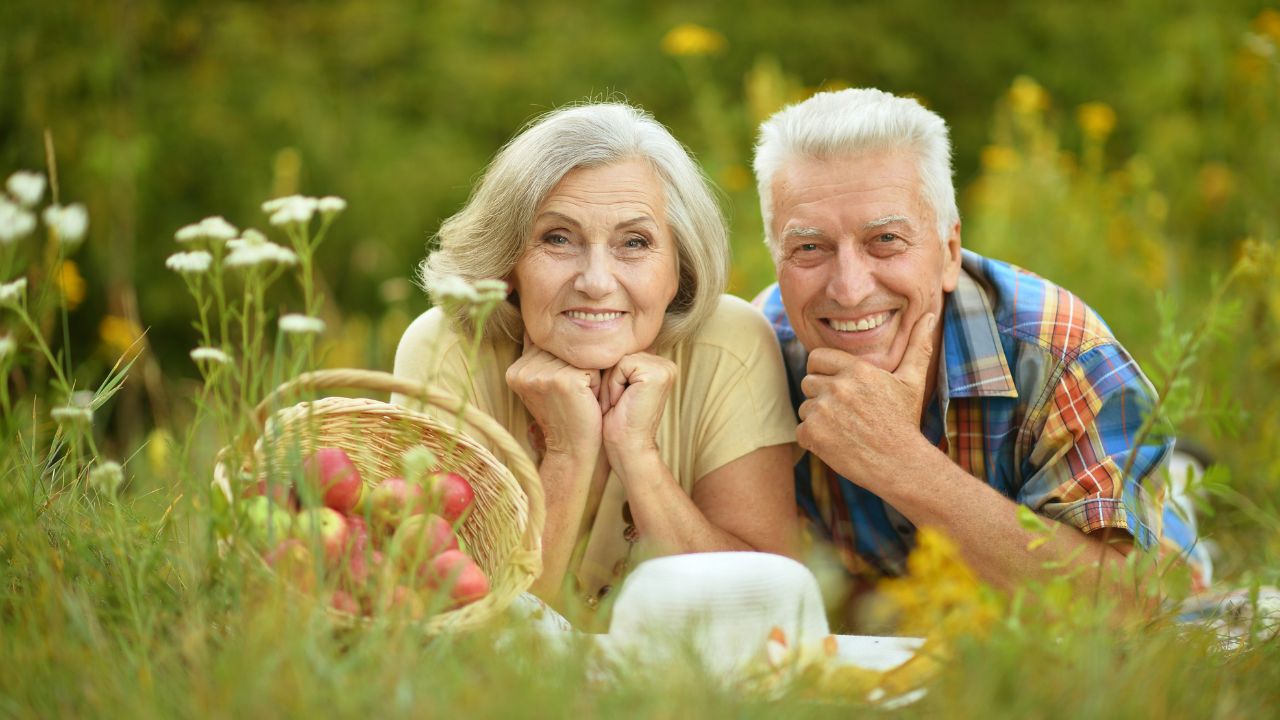 Elder couple