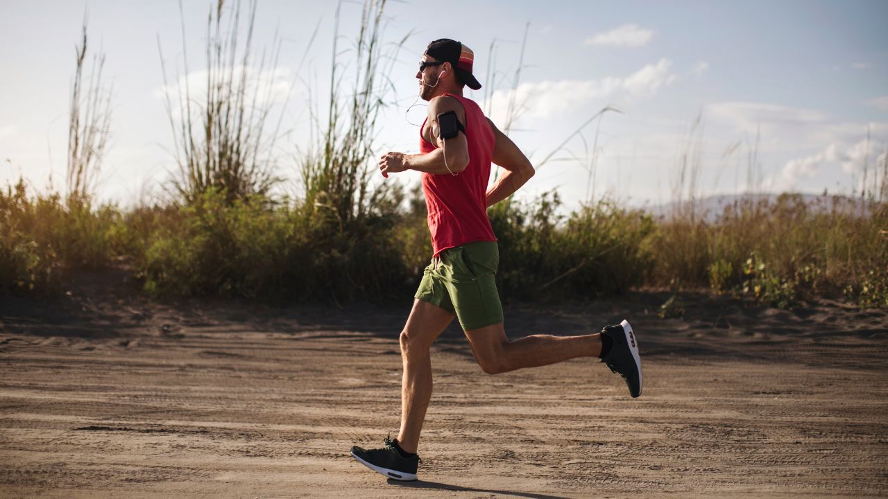 guy running