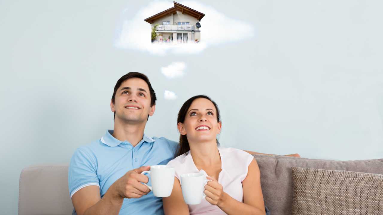 Couple thinking of Dream Home