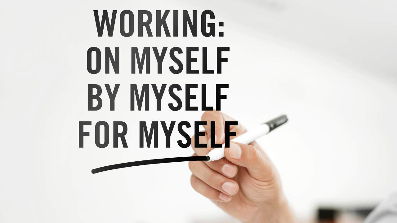 working for myself