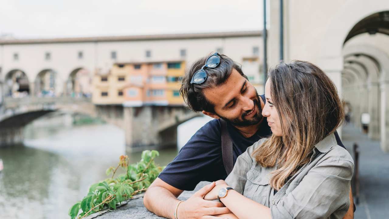 Florence, Italy couple