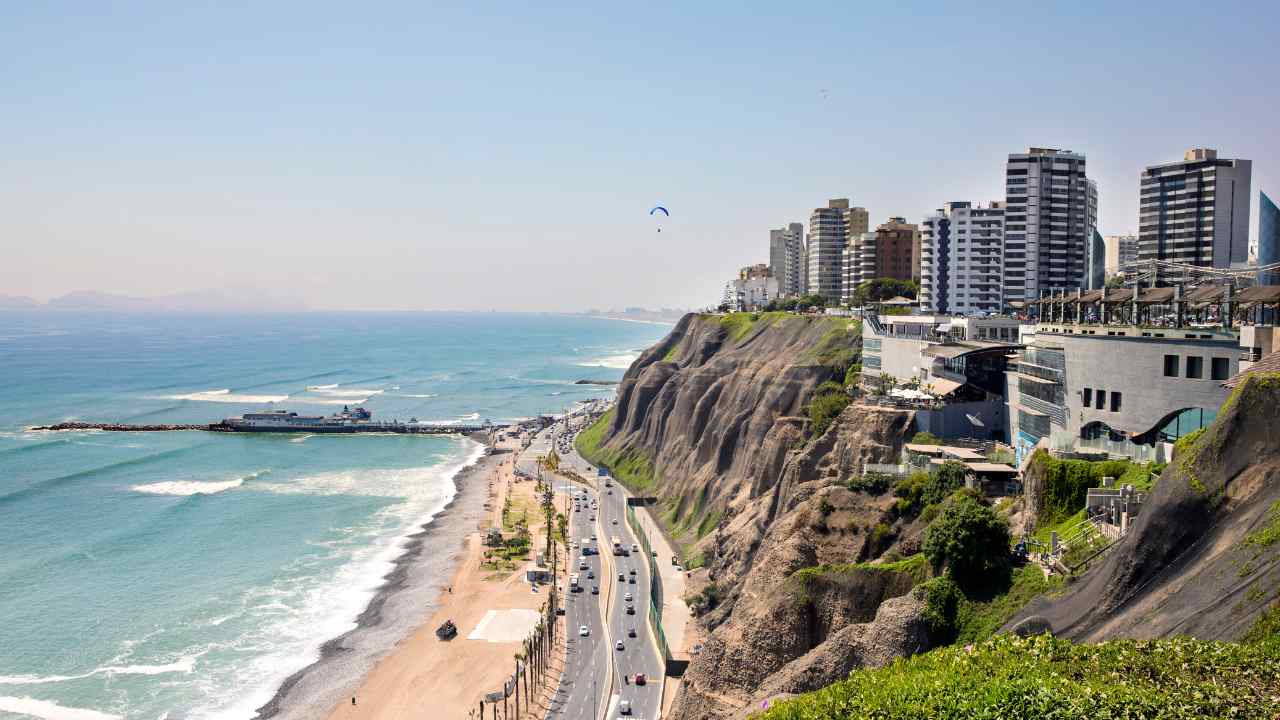 Lima, Peru, a country offering some of the best places for budget travel