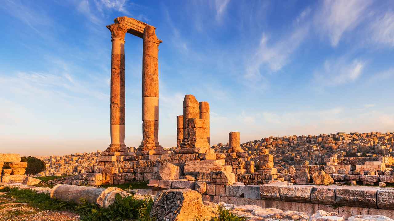 ancient sites in Amman, Jordan, a top budget-friendly place to visit