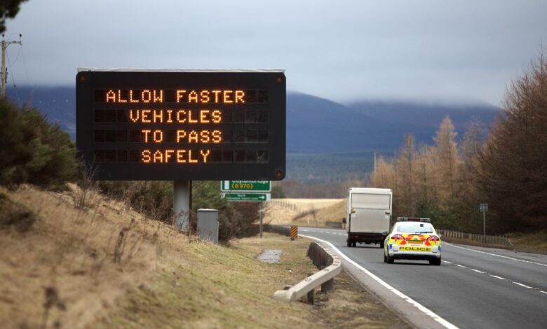 Road Safety sign