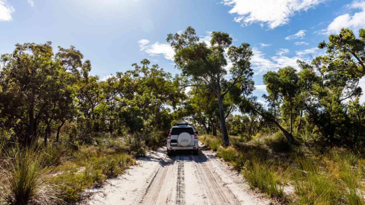 Australia off road with a 4*4 vehicle