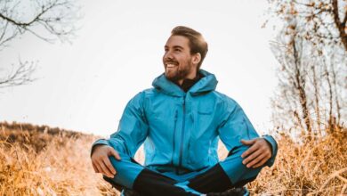 guy sitting outdoors