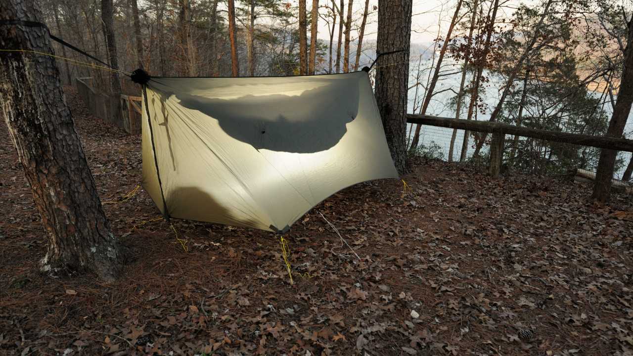 hammock on Tarp