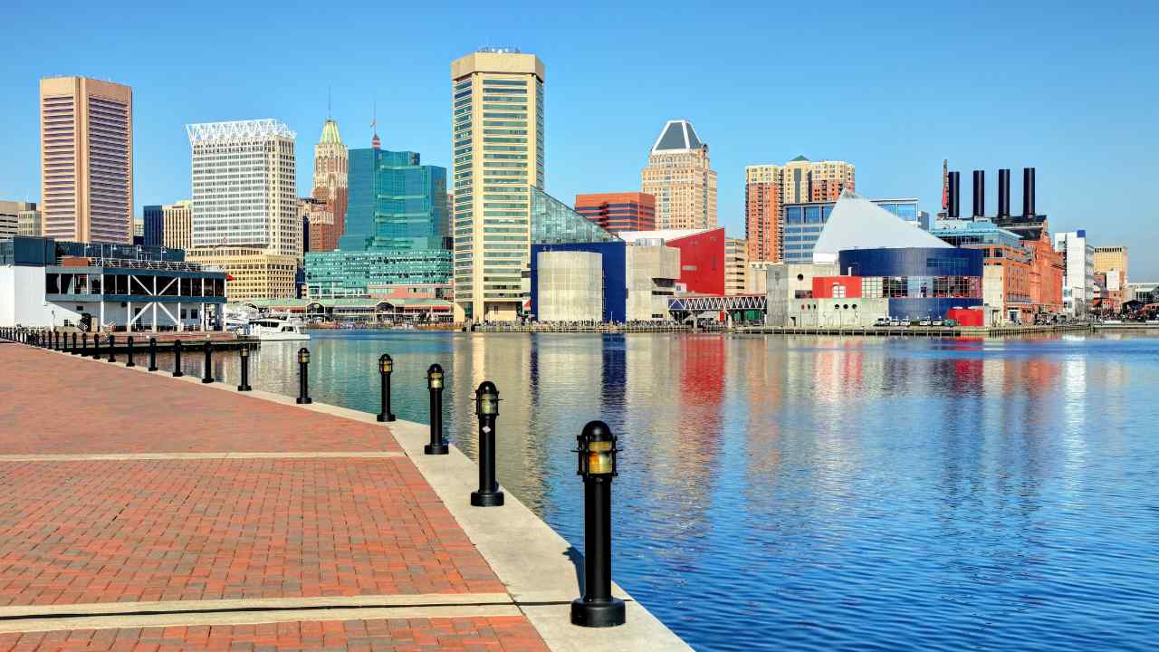 Baltimore inner harbor