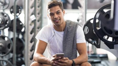 guy working out