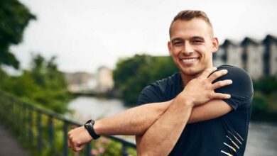 Men working out for Mental Well-Being