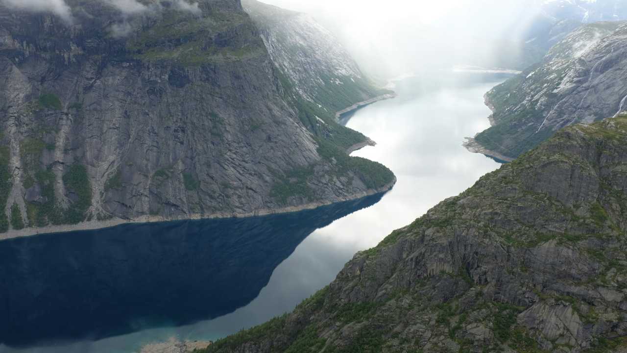 river photo during daytime Trolltunga, Norway